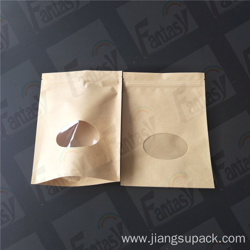 kraft paper zip lock bag kraft paper bag